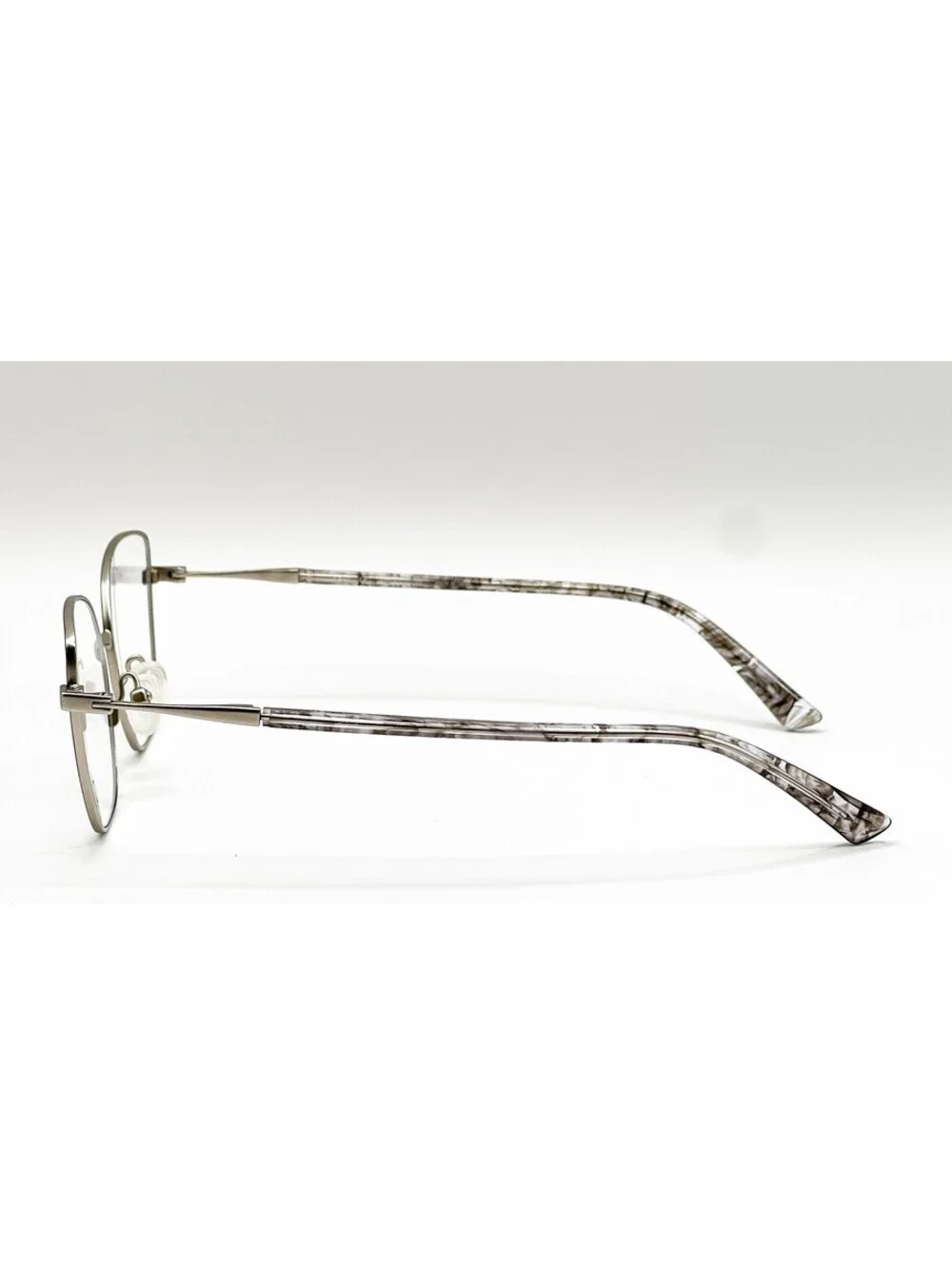 Ogi 4330 102 Black Silver Cat Eye Authentic Eyeglass Frames 52-17-140